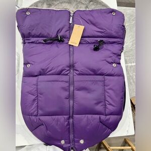 Agacas universal car seat bunting cover.